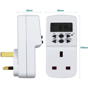 Programmable Electronic Digital Timer - White / 2 by ExtraStar