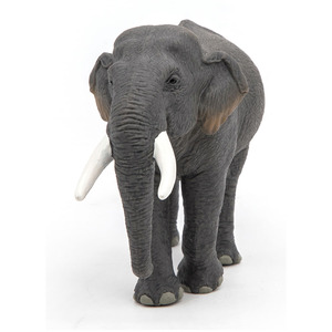 PAPO Wild Animal Kingdom Asian Elephant Toy Figure - Grey by PAPO