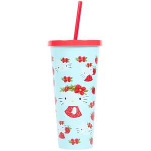 Strawberry Hello Kitty Tumbler - Blue by Hello Kitty
