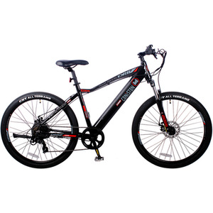 Dallingridge Coniston Hardtail Electric MTB, 27.5-inch - Black & Red by Dallingridge