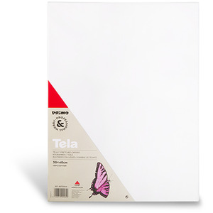 30cm x 40cm Canvas - White by Primo
