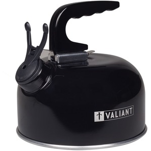 Valiant Camping Kettle and Insulated Mug Set - Black by Valiant