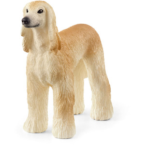 SCHLEICH Farm World Afghan Hound Greyhound Toy Figure - Black by SCHLEICH