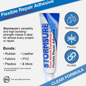 Stormsure Flexible Repair Adhesive (Clear) - 15g - Clear by Stormsure