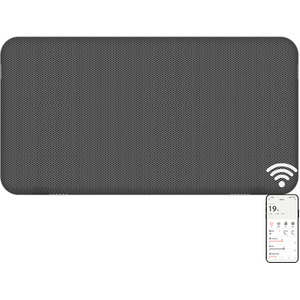 Mica Panel Heater With WiFi and App Control - Grey by Mylek