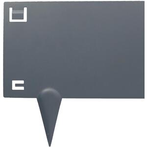 5pc Steel Lawn Edging Set - 5m x 16cm - Grey by Harbour Housewares