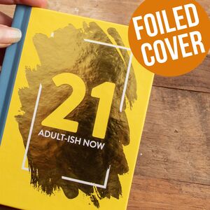 21 Adult-ish Now Book - Yellow by Bee Three Books