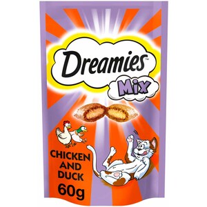 Dreamies Cat Treat Mix - Chicken and Duck by Dreamies