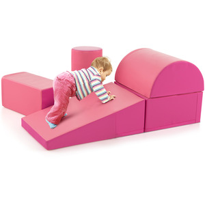 5 Pcs Kids Climb and Crawl Activity Playset by Costway