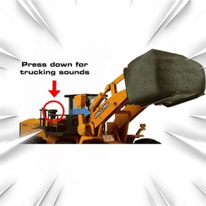 Construction Tractor - Orange / Fork Lift by Big Daddy