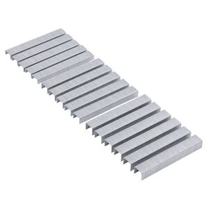 Assorted Staple Gun Staples 1500pc Set 3 SIzes - Silver by Blackspur