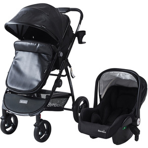 3 in 1 Deluxe Pushchair Stroller by Bambico