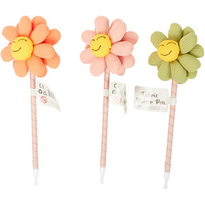 Fabric Flower Pen by NA