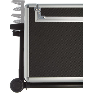 tectake Vanity Case with 4 Levels - Black by tectake