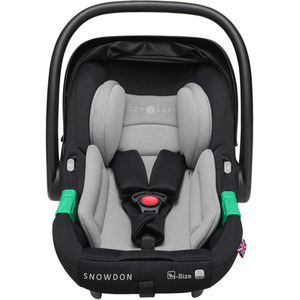Snowdon i-Size Car Seat Baby Carrier - Black/Grey by Cozy N Safe