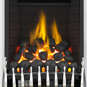 Focal Point Blenheim Full Depth Manual Gas Fire - Chrome by Focal Point Fires