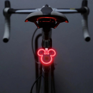 Glow N GO Brilliant LED Bike Light - White / Mickey Mouse by Disney