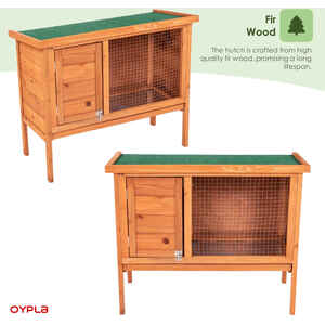 Oypla Single Hutch 820x390x700mm by Oypla