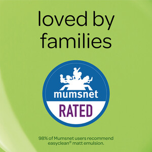 Crown Easyclean Matt Emulsion Paint - Peekaboo Blue by Crown Paints