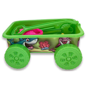 Trail Car Set on Wheels - Multicolour