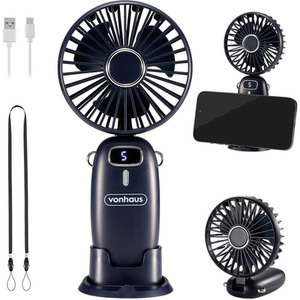 Handheld Fan Navy - Navy by VonHaus