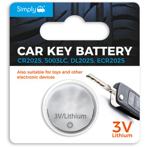 Lithium Car Alarm Battery - 2mm by Autobar