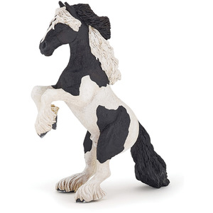 PAPO Horses and Ponies Reared Up Cob Toy Figure - Black by PAPO