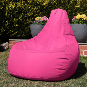 Gaming Adult Bean Bag Chair - Indoor and Outdoor Beanbag - Pink by icon