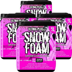 Strawberry Pink Snow Foam Car Shampoo Wash And Wax - Pink / 20 by Ultima-Plus XP