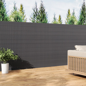 Sun Blocked Privacy Fence Screen - Dark Grey / 300cm / 120cm by lifeideas