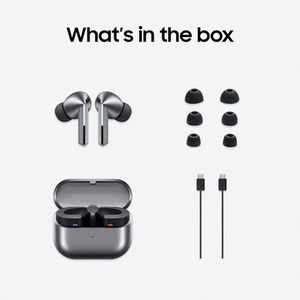 Galaxy Buds3 Pro Wireless Earbuds - Silver by Samsung