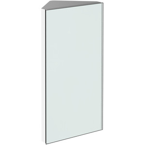 HOMCOM Wall Mounted Bathroom Mirror - Silver by HOMCOM