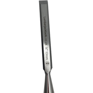 Lumberjack 4 Piece Chisel Set Bevel Edge With Strike Through Cap - Red by Lumberjack