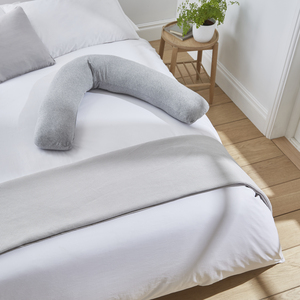 Martex Baby Grey Marl Pregnancy Pillow - Grey by Martex Baby