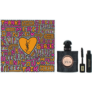 Yves Saint Laurent Black Opium Eau De Parfum 30ml Gift Set For Her - Orange by Yves Saint Laurent