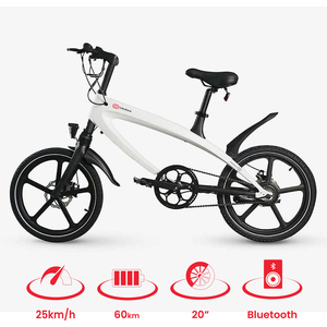 The Official Cruzaa E-Bike With Built in Bluetooth Speakers - Racing White by Cruzaa