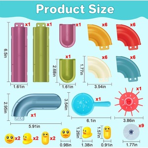 Kids Bath Toys - Red