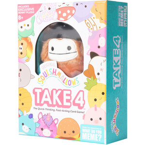 Squishmallows Take 4 Game - Multicolour by Squishmallows