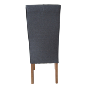 Pair of Verona Dining Chairs - Grey