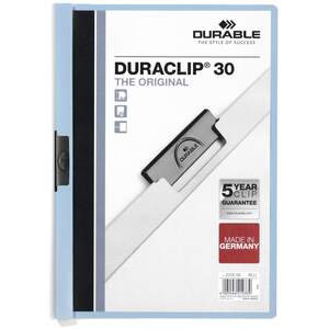 DURACLIP 30 A4 Clip Folder by Durable
