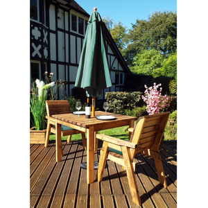 Charles Taylor Two Seater Square Table Set by Charles Taylor