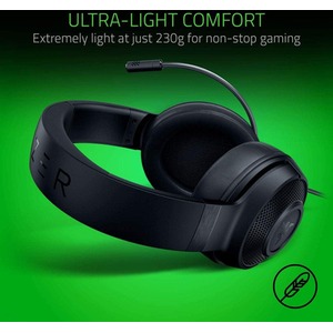 Razer Kraken X Lite 7.1 Surround Sound Black Gaming Headset - Black by Razer