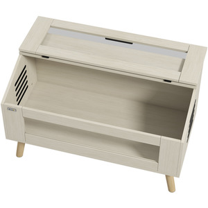 PawHut Reptile Terrarium, Snake Vivarium with Tempered Glass Windows - Brown / 140l by PawHut