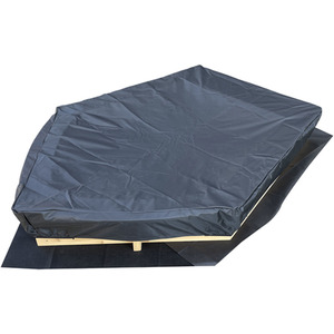 Kids Boat Sandpit with Seating and Cover - Natural by Liberty House Toys