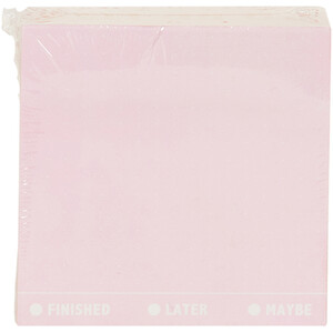 Text Sticky Note Block - Multicolour by idoodle Essentials