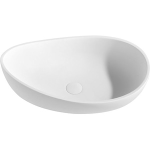 Mallorca Countertop Matt Stone Basin - White by Fino Stone