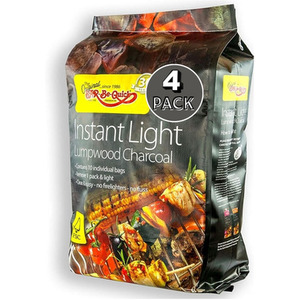 Instant Light Lumpwood Charcoal - Black by Bar-Be-Quick