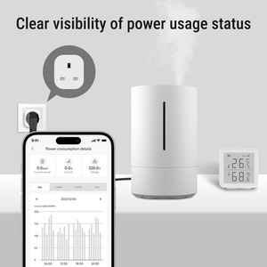 Energy-Saving Smart Plug - White by Roombanker
