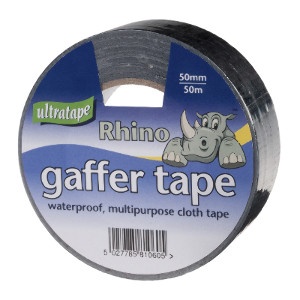 50m Black Rhino Gaffer Tape by Ultratape