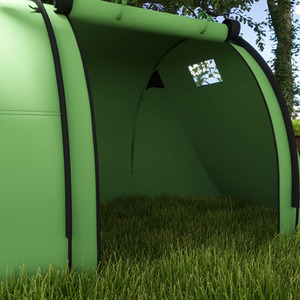 Outsunny 2 Room Camping Tent for 3-4 Man, 3000mm Waterproof by Outsunny